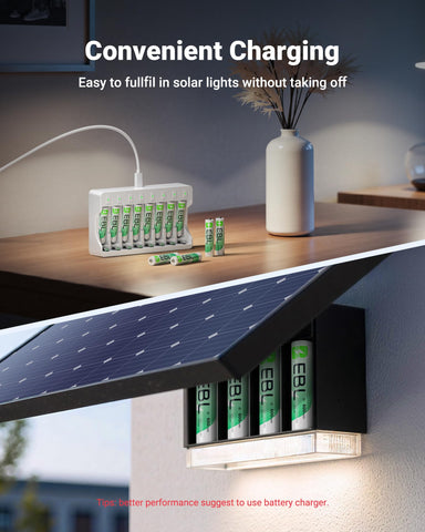 EBL aaa battery compatible with remotes and toys