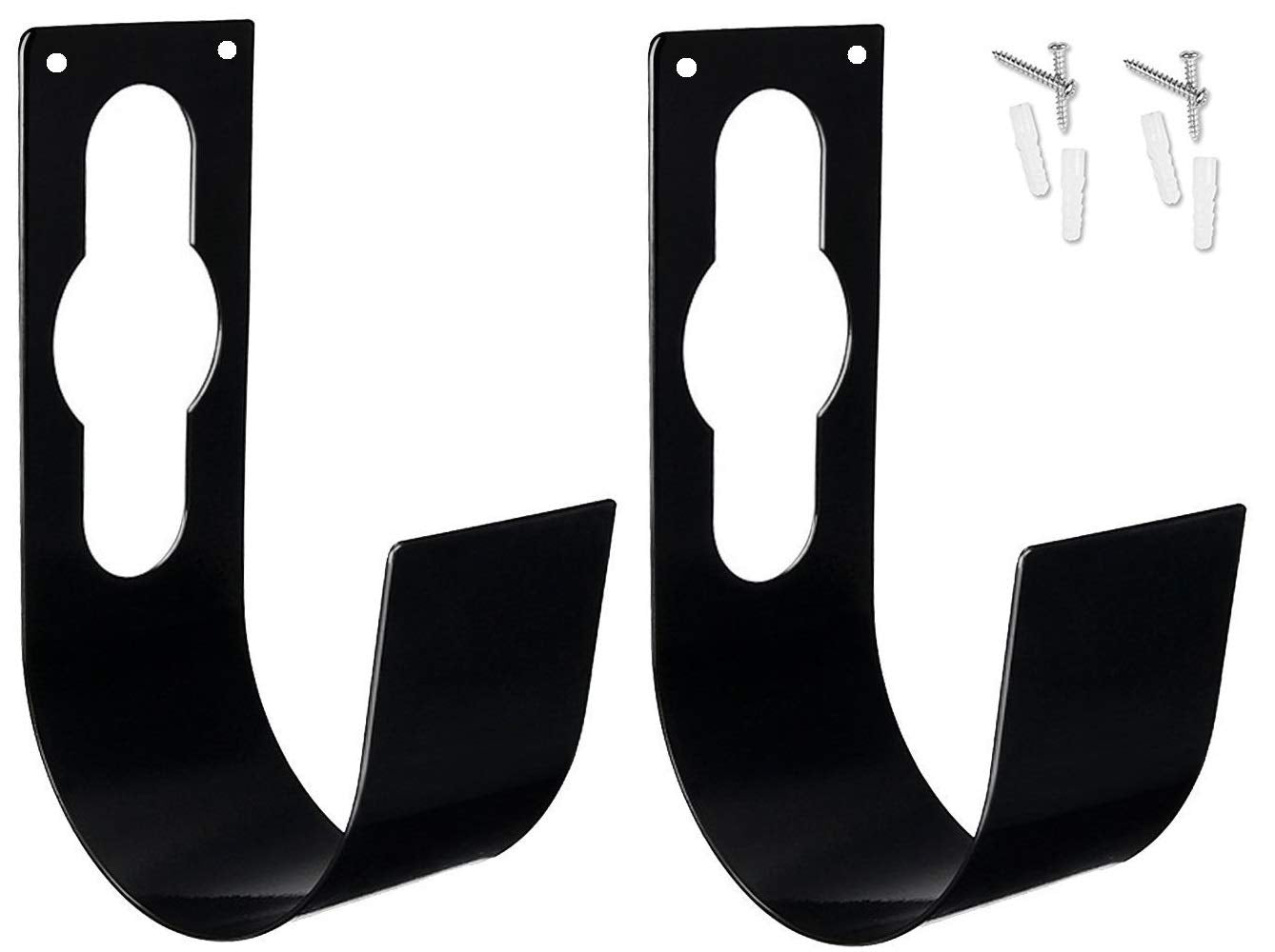 Ebliiny garden hose hanger wall mount for large hoses and neat storage.