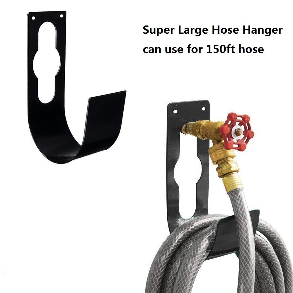 Ebliiny hose holder supports expandable hoses up to 150 ft for organized watering.