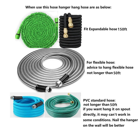 Ebliiny multi-use hose and gear organizer keeping hoses and tools tidy.