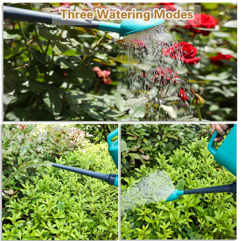 Ebristar Aquamarine 5.5L capacity reduces refills during gardening sessions