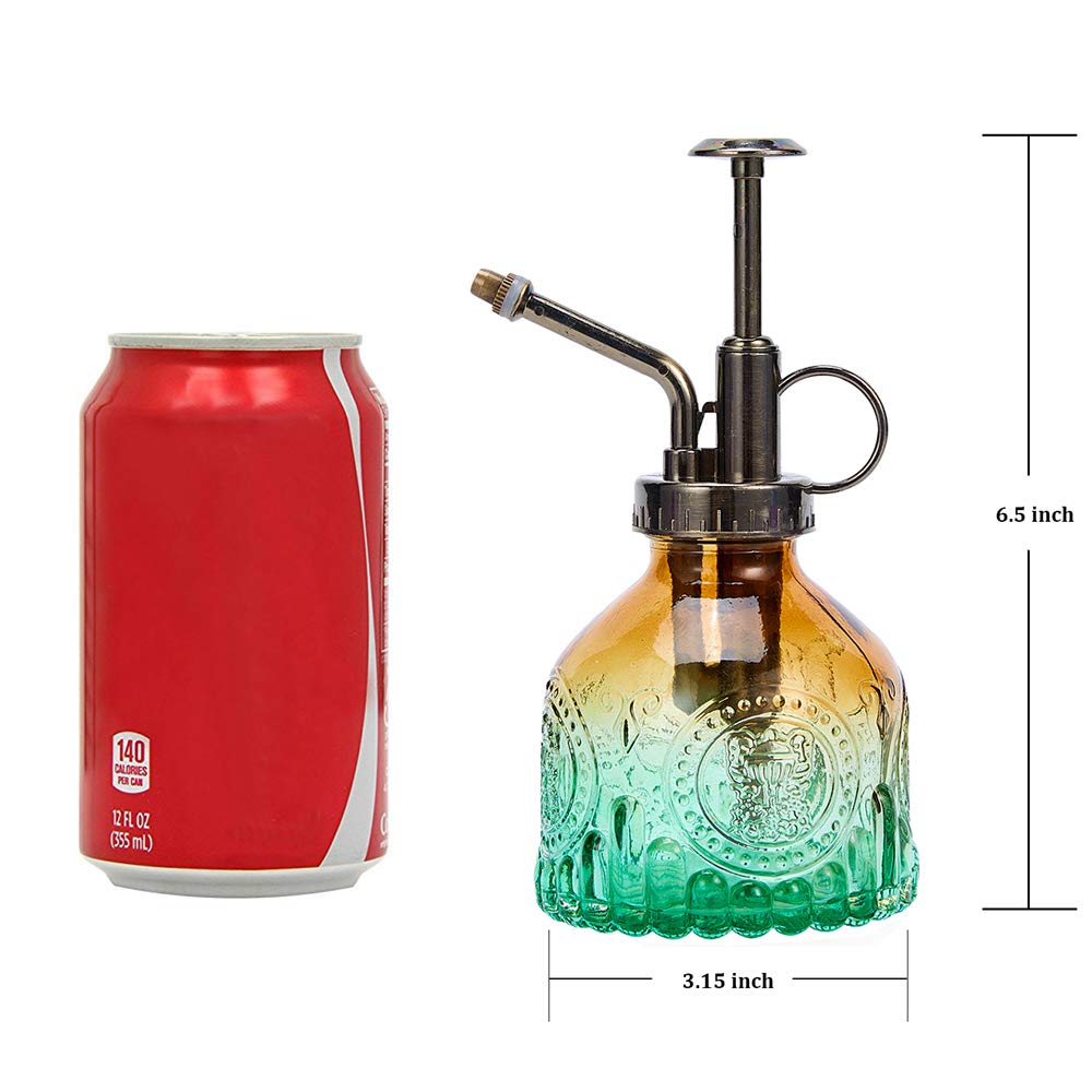 Ebristar vintage plant spritzer with ring-finger holder for easy spraying.