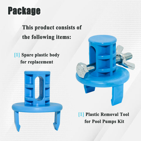 Ebrmeiwo durable plastic and metal construction for pool repairs