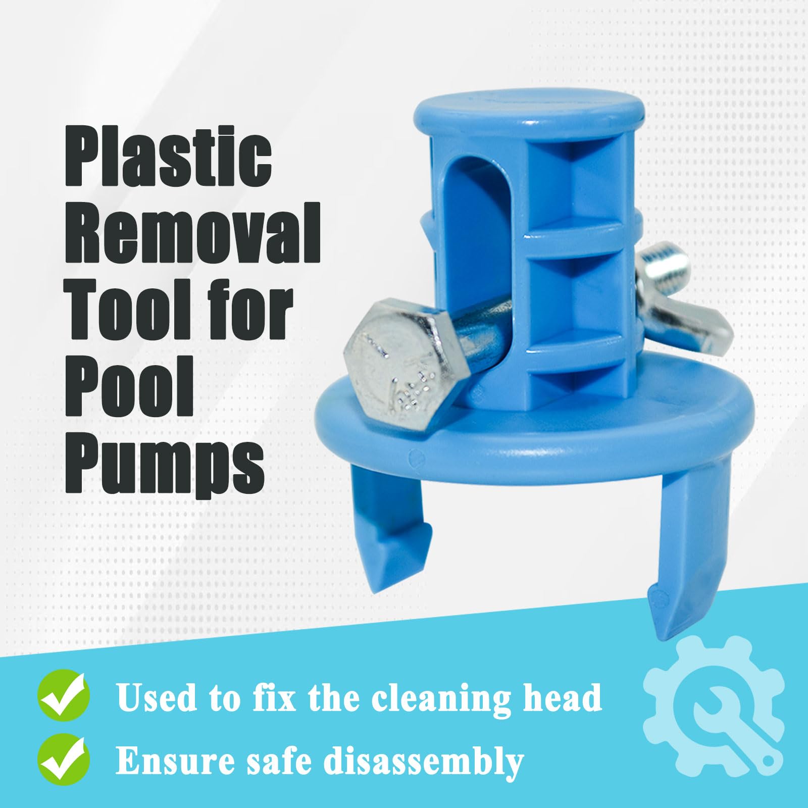 Ebrmeiwo pool pole attachment tool for easy head changes