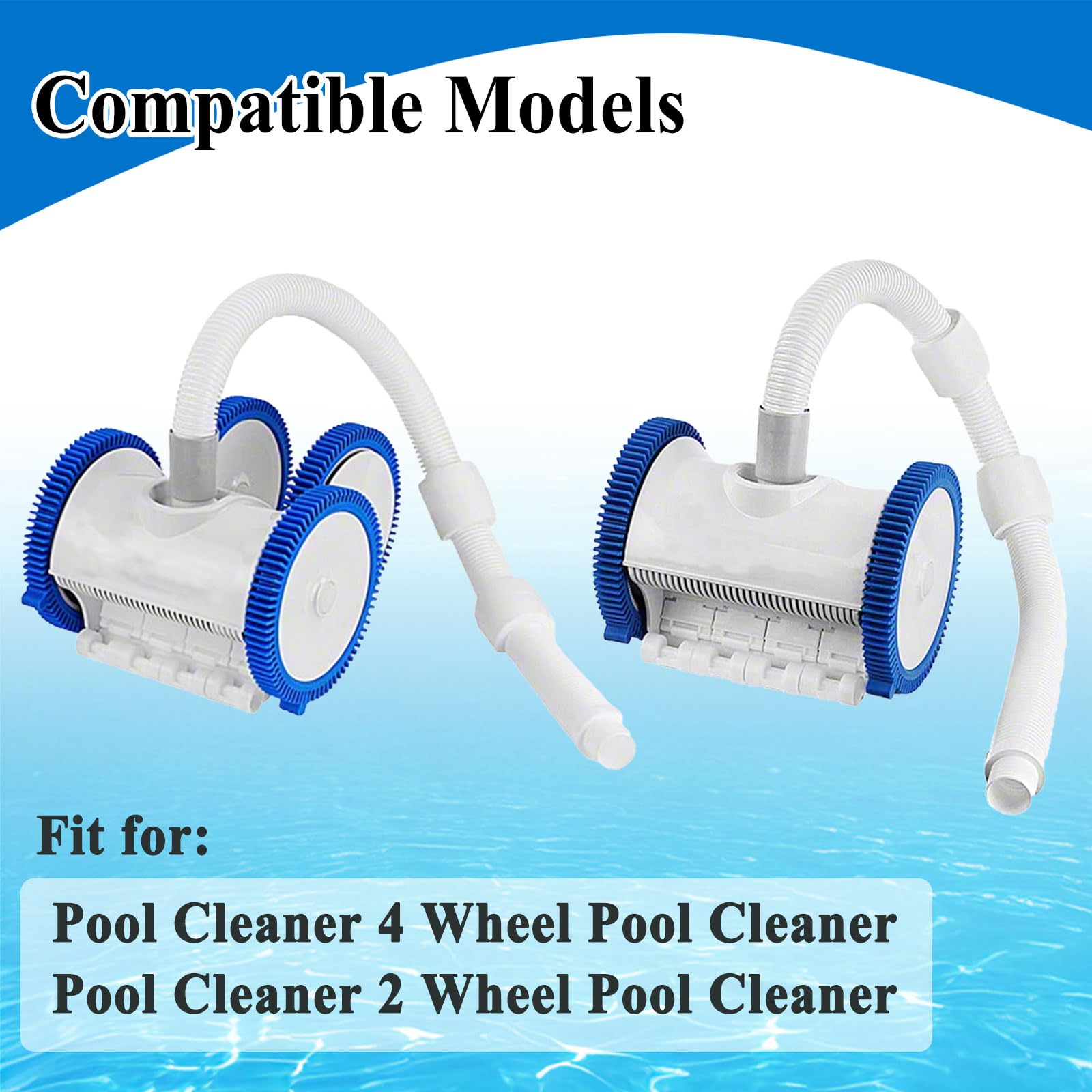 Ebrmeiwo PVX280PK2 floats offer easy snap-on installation.