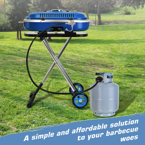 Ebusin CSA-certified regulator ensures safe outdoor cooking