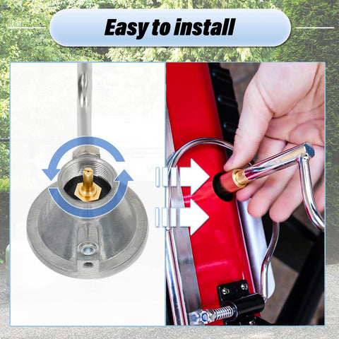 Ebusin regulator supports tool-free installation for quick replacement.