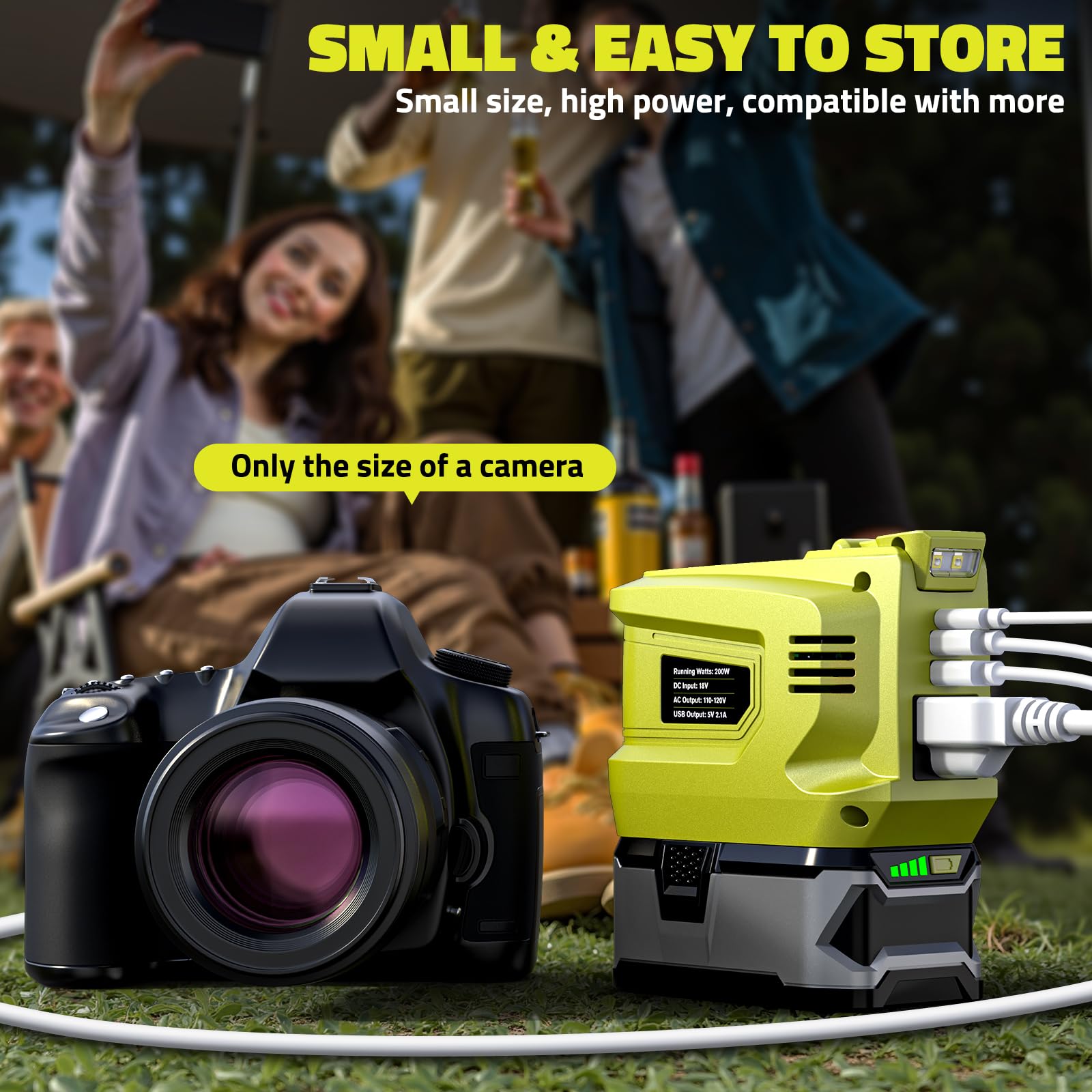 Ecarke portable power station supports emergency backup during outages.