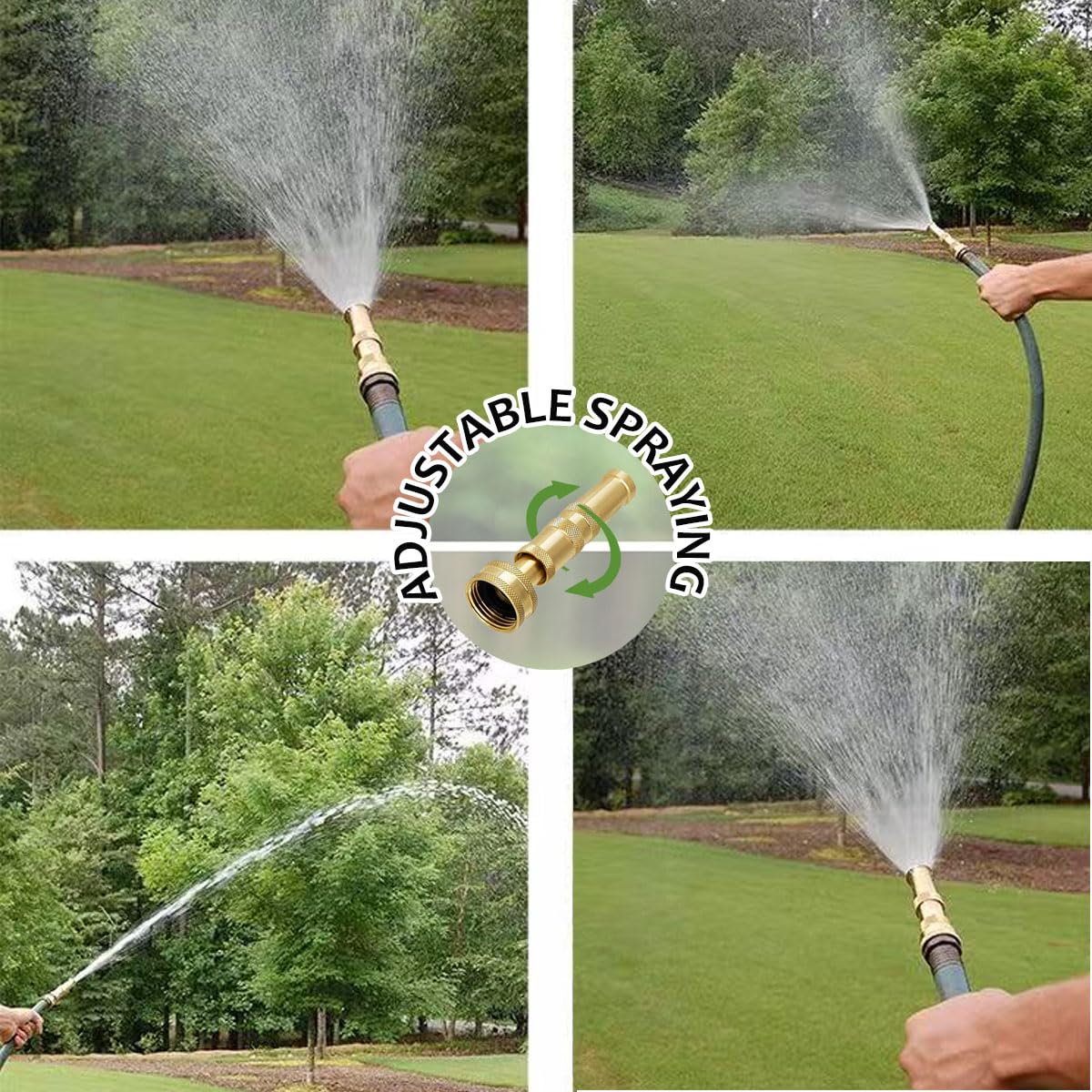 ECCLEUTH nozzle in car-wash setup for efficient cleaning.