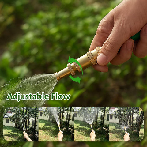 ECCLEUTH brass nozzle used for patio and driveway cleaning.