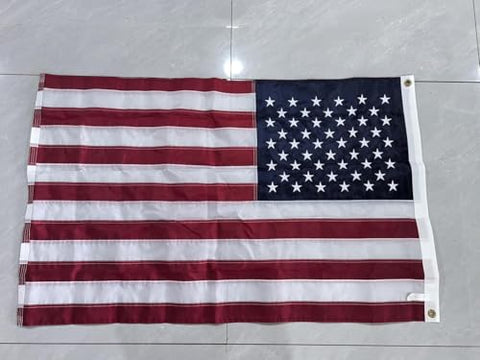 Echidna flag with embroidered stars for premium yard display.