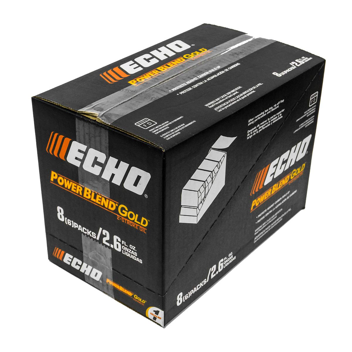 ECHO bulk pack of 48 Power Blend bottles for maintenance efficiency.