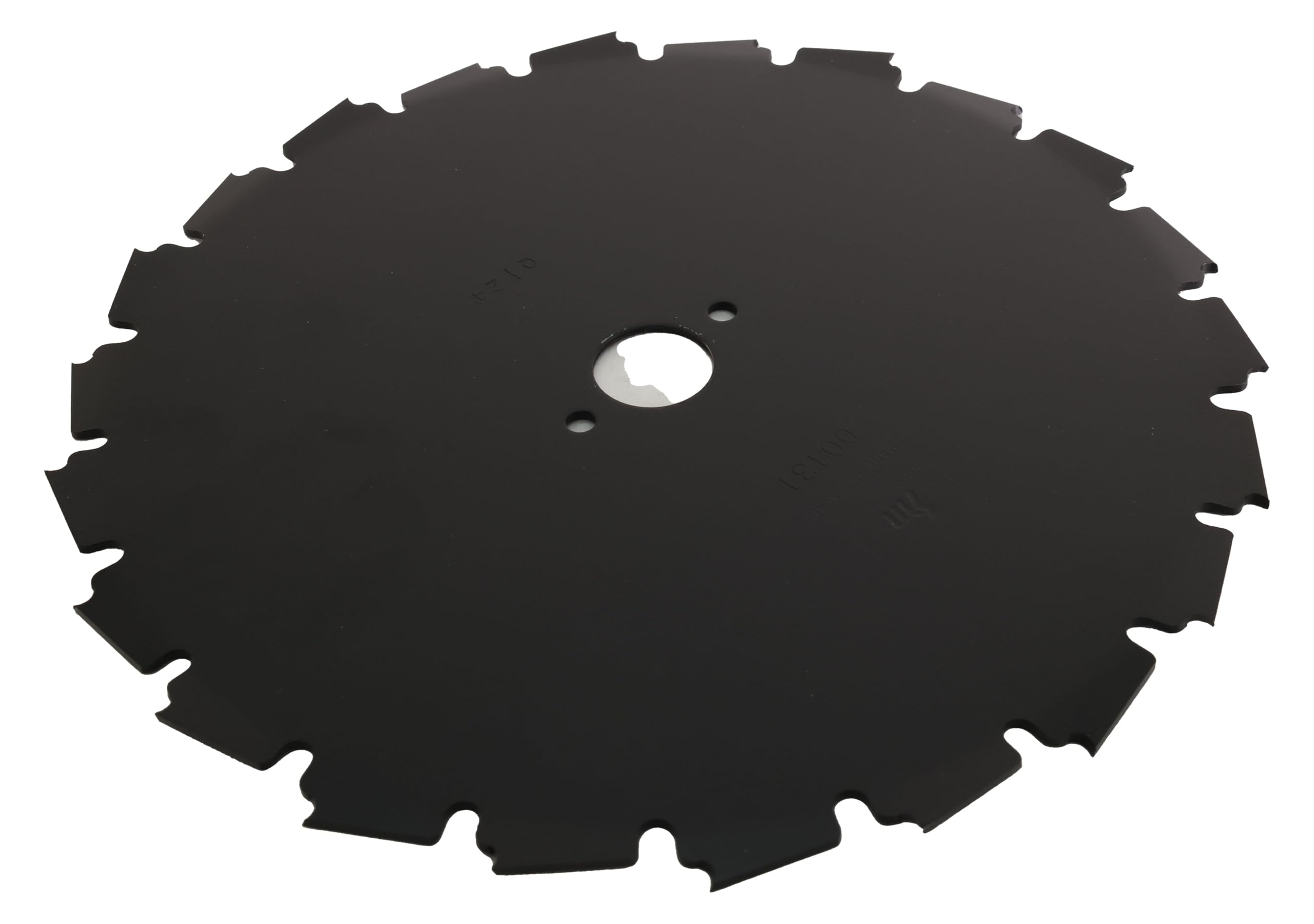 Echo 8 inch steel brushcutter blade ready for SRM models with a sharp cutting edge