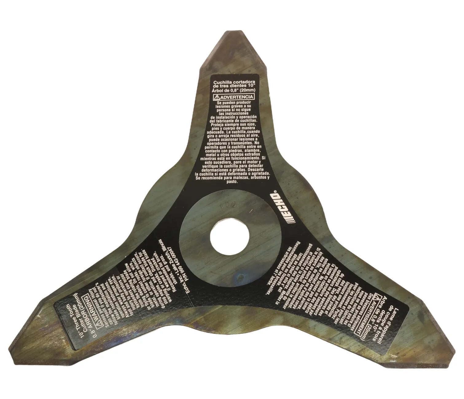Echo 99944200047 OEM replacement blade with sturdy metal construction