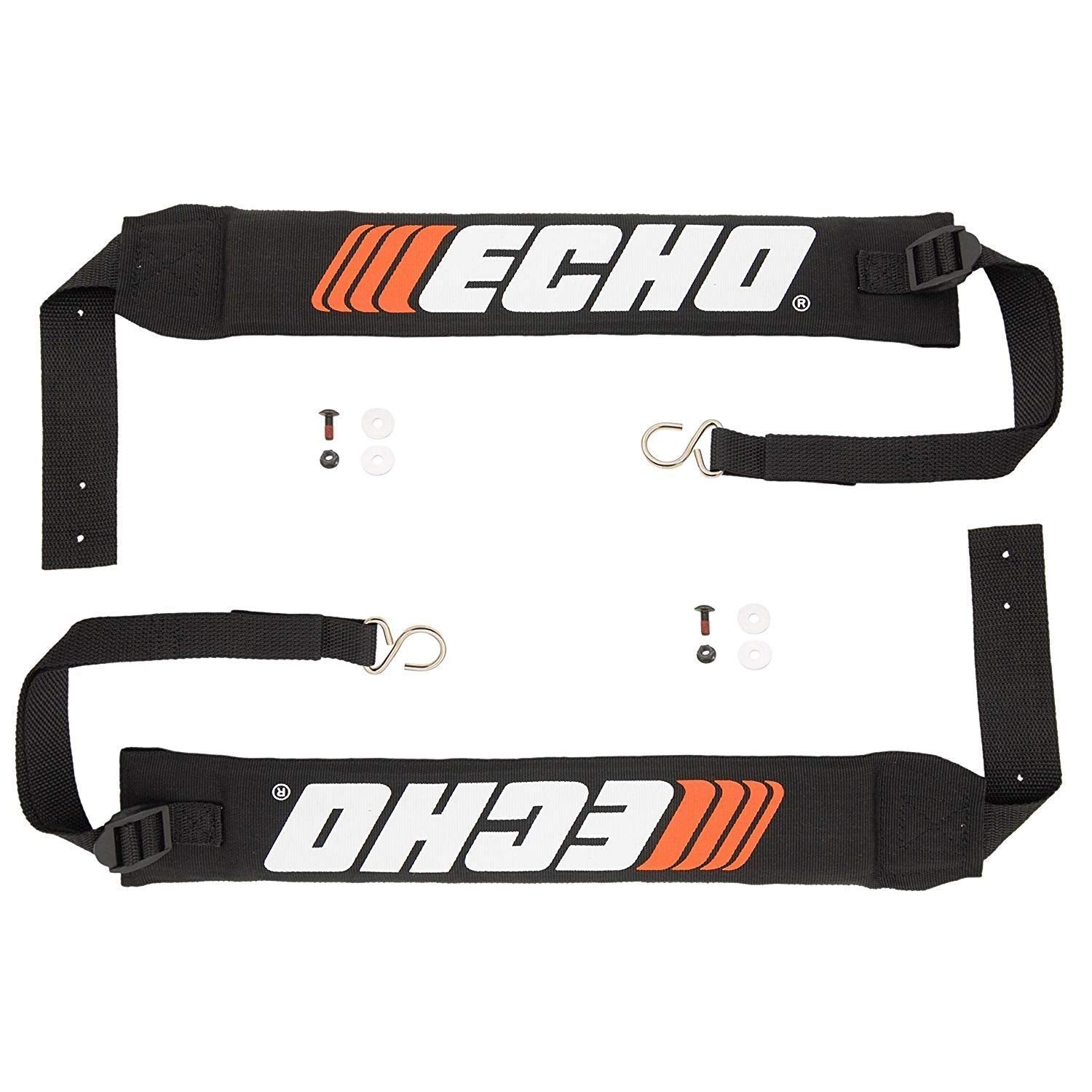 Echo C061000100 strap system close-up for quick installation on compatible Echo backpacks
