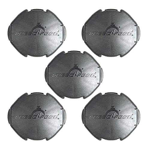 Echo genuine OEM spool cap five-pack ready for bulk maintenance