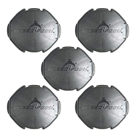 Echo genuine OEM spool cap five-pack ready for bulk maintenance