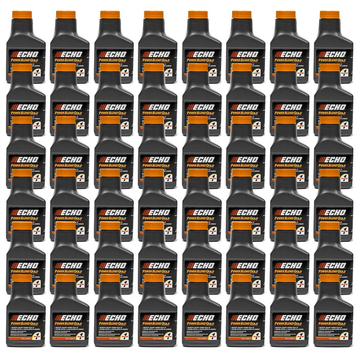 ECHO oil 2.6 oz bottle pour for consistent two-stroke lubrication.