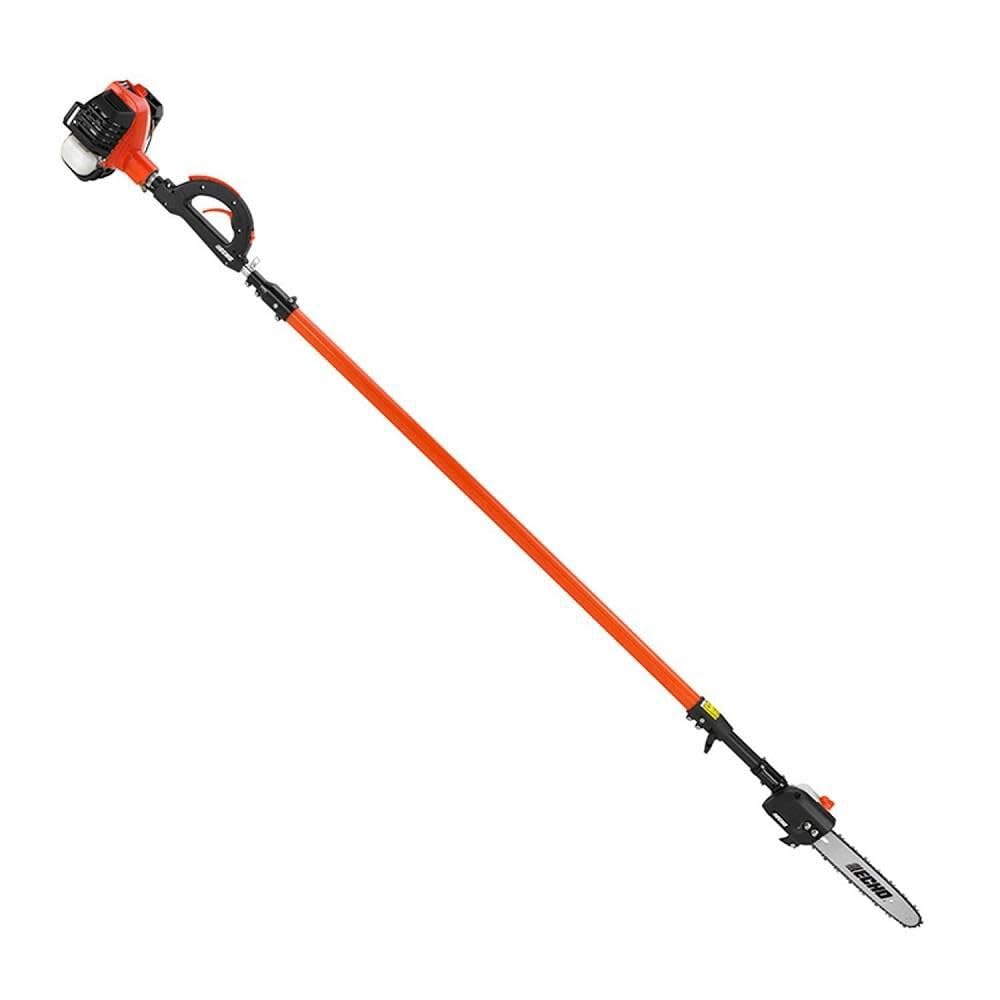 Echo pole saw loop-handle design for comfortable, controlled pruning.