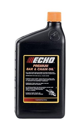 Echo Products 6459012 bar and chain lubrication in action reduces heat.