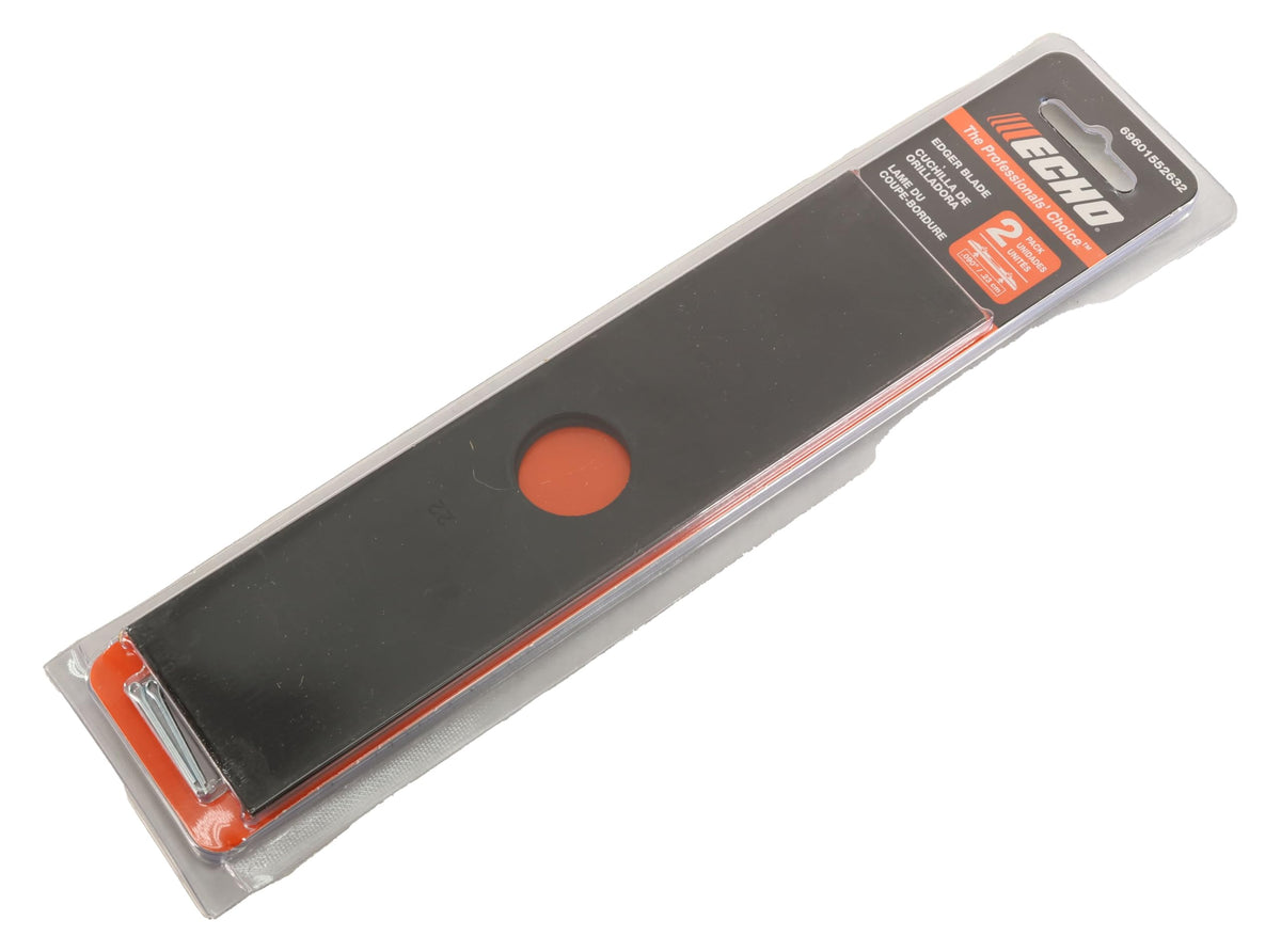 Echo & Shindaiwa 69601552632 edger blades pack 2 shown for durable replacement