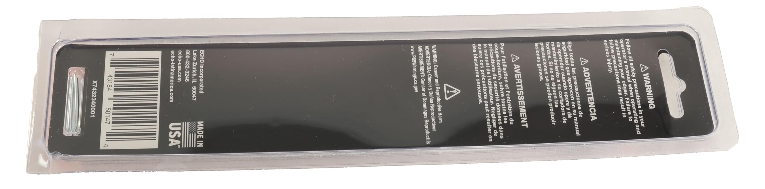 Echo & Shindaiwa genuine OEM 69601552632 label on packaging confirms authenticity