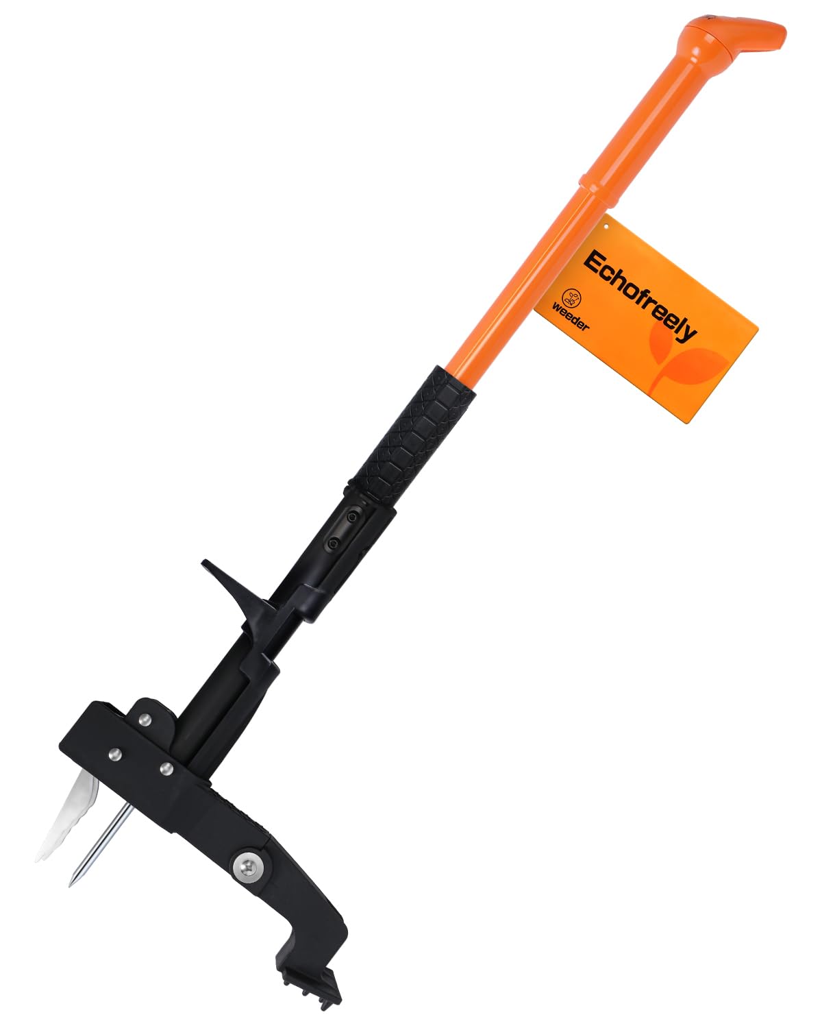 Echofreely weed puller adjustable-length handle for comfortable standing use