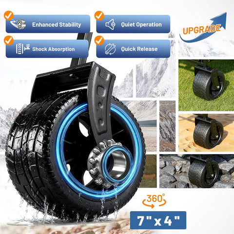 EchoSmile collapsible wagon steel frame and rip-resistant Oxford fabric built to last