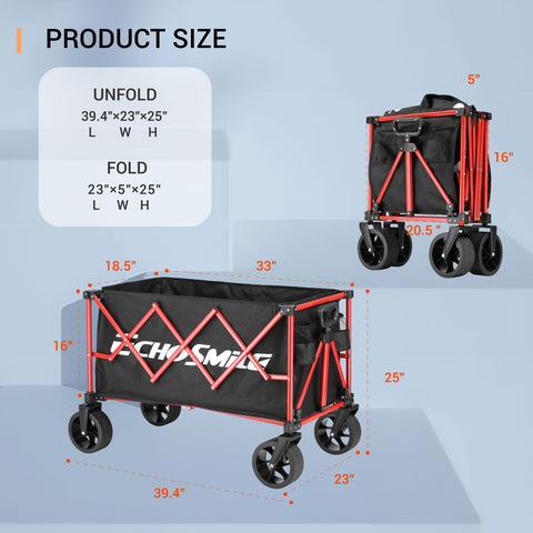 EchoSmile wagon interior space showcases 150-liter capacity for groceries or gear.