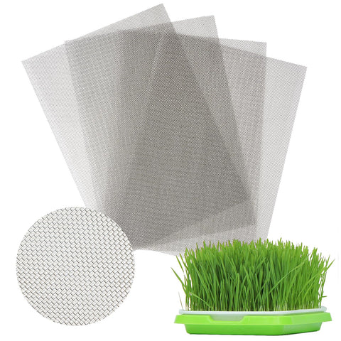 Ecmln seed sprouting mat in 8.2 by 11.8 inches fits standard trays for germination