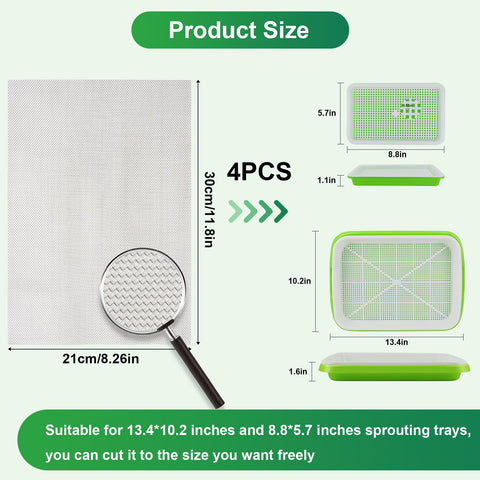 Ecmln stainless steel mesh mat close-up showing durable rust-free surface