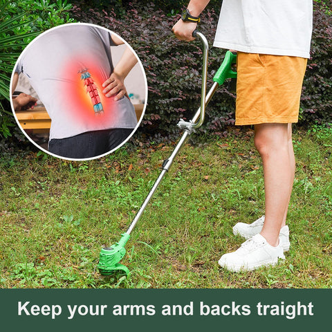Ecmln weed eater handle fits 28mm shafts directly for quick setup.