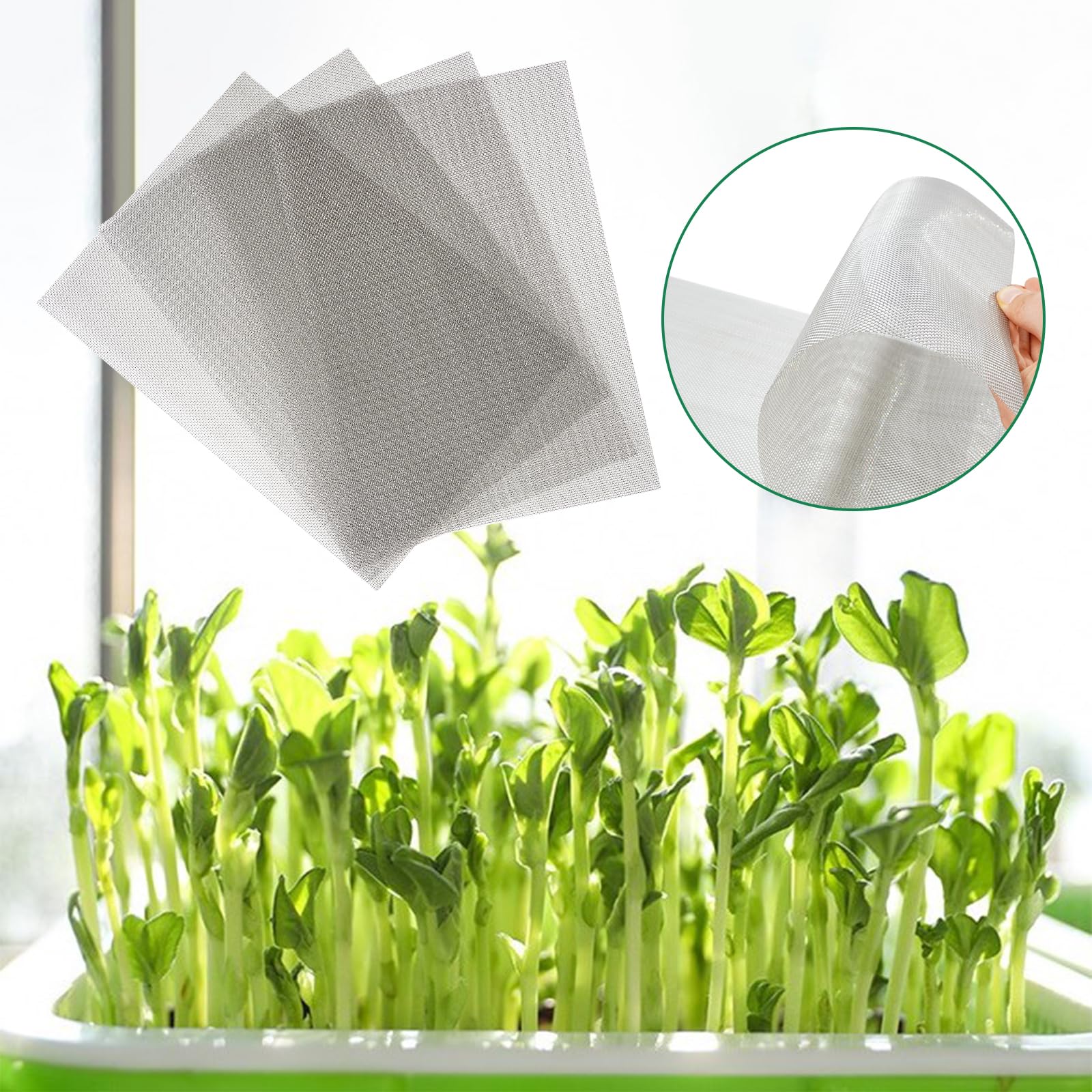 Ecmln wide-use mesh mat suitable for grills, gutters, and organizers