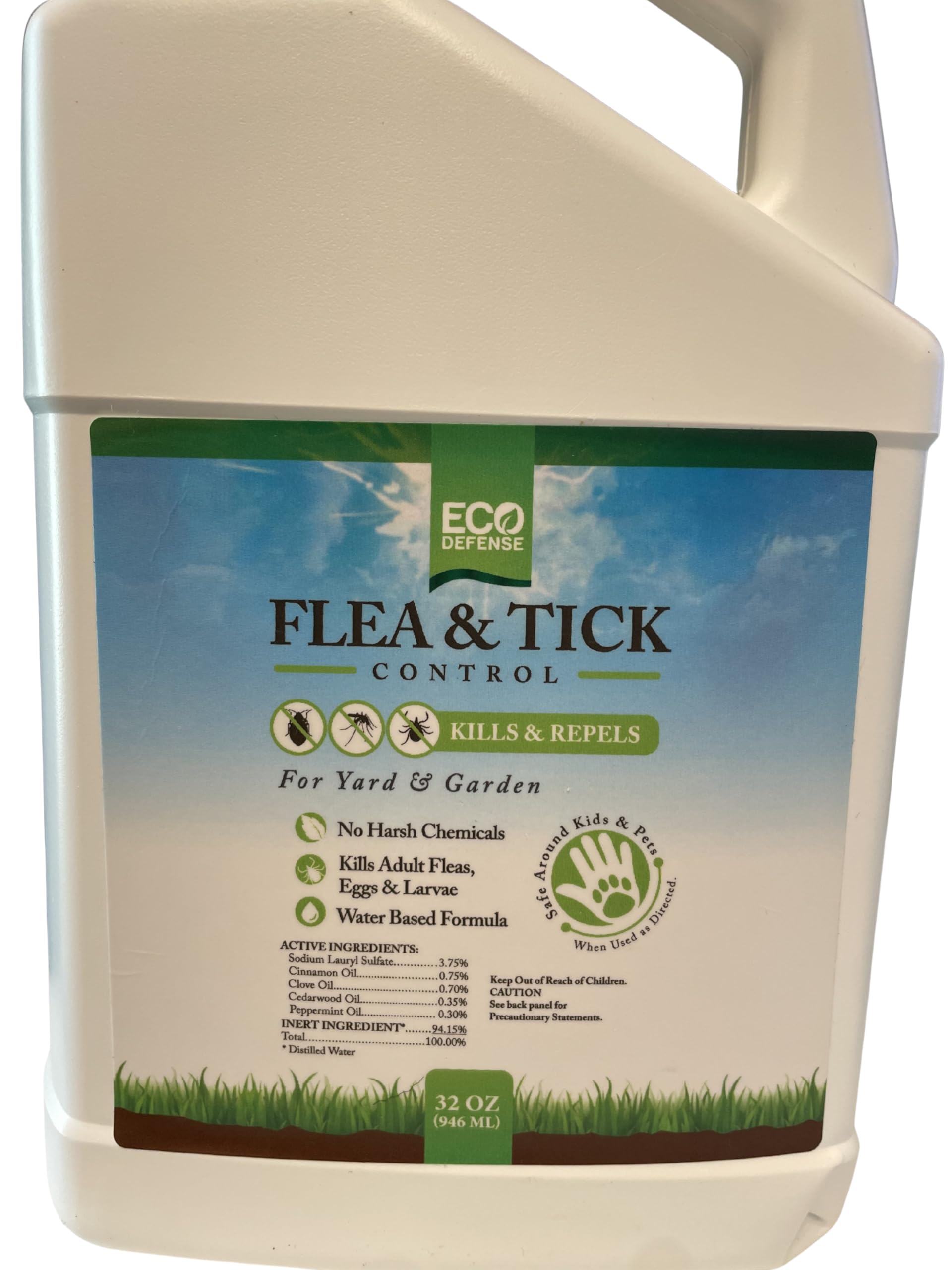 Eco Defense 5,000 sq ft coverage shown for large outdoor spaces.