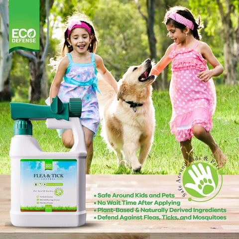 Eco Defense plant-safe formula protects gardens with a natural scent.