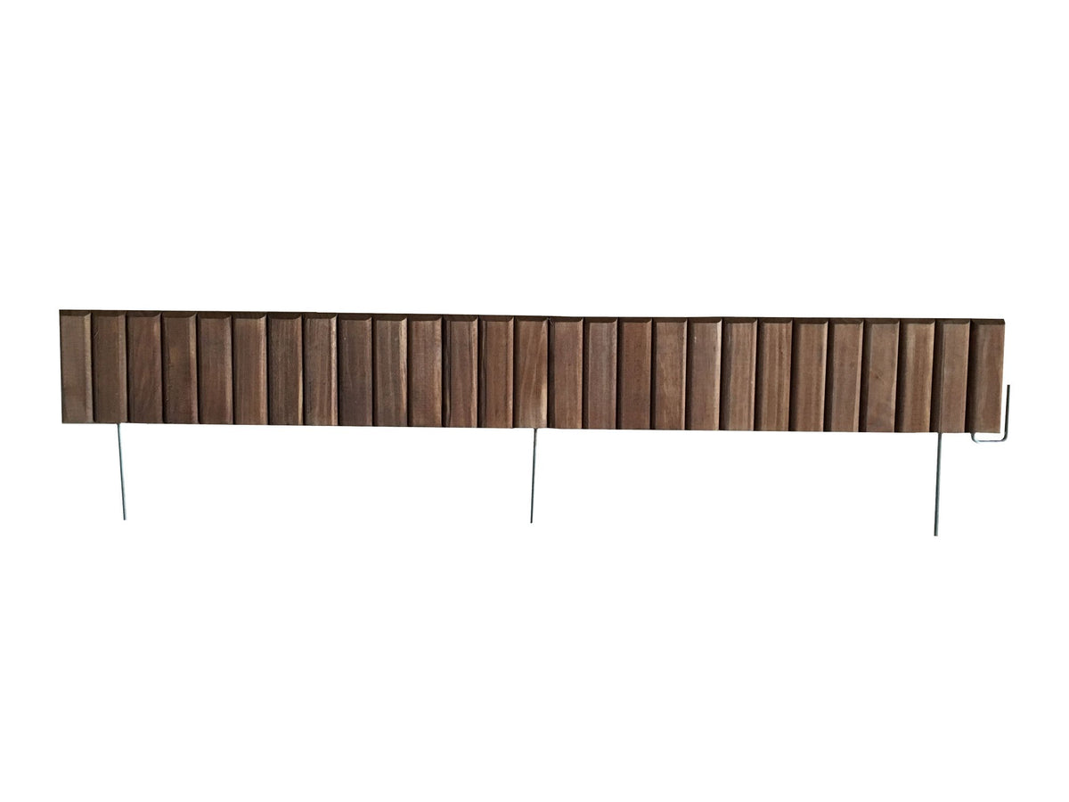 Eco-Green border edge section with flexible design for custom lawn borders.