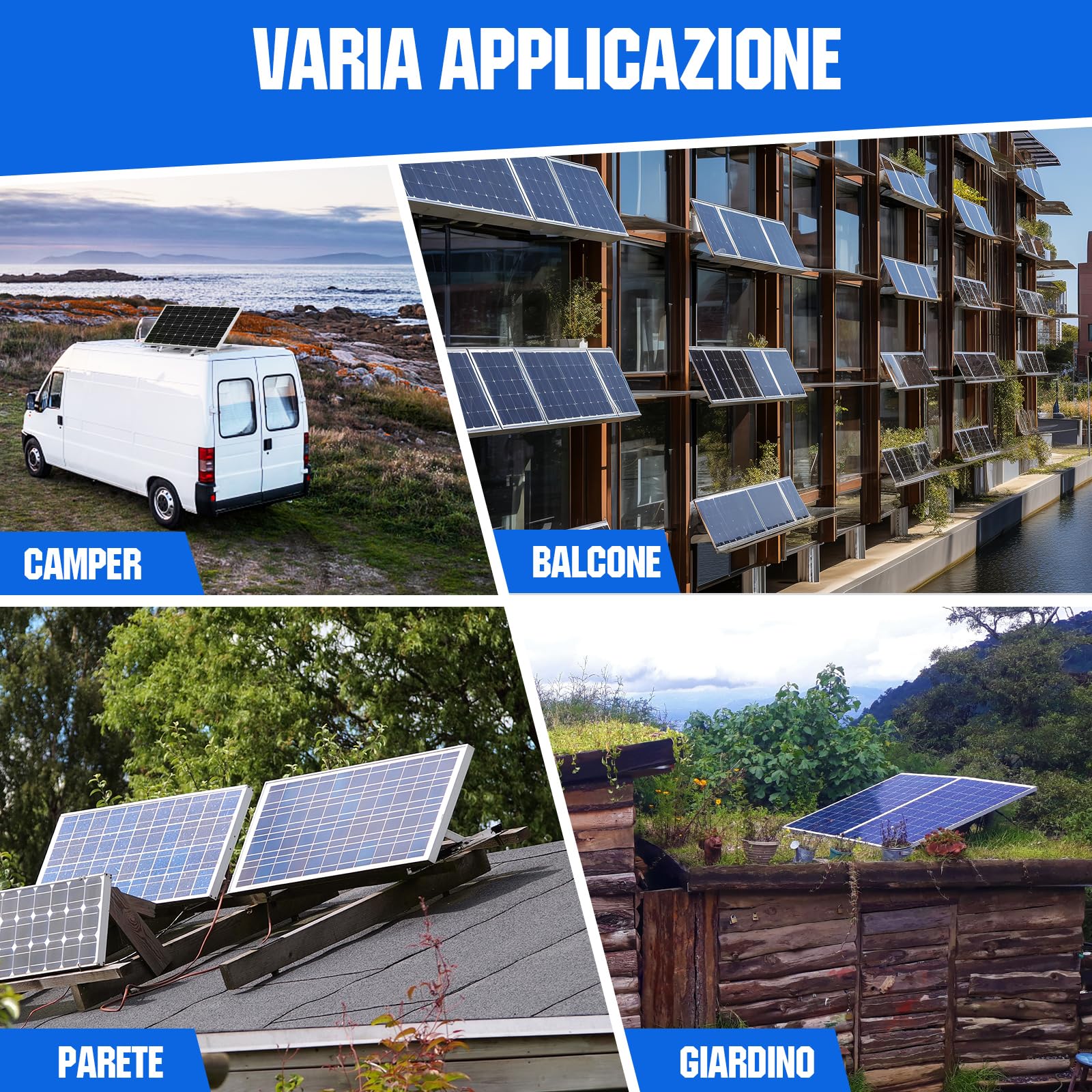 ECO-WORTHY compatible with 100W to 400W panels for flexible system expansion.