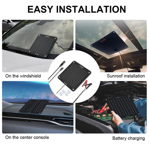 Open circuit voltage test capability on the Eco-Worthy charger.