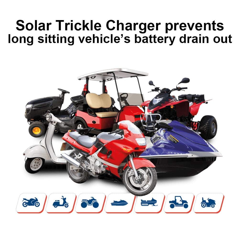 Eco-Worthy charger with SAE cable for quick battery connections.