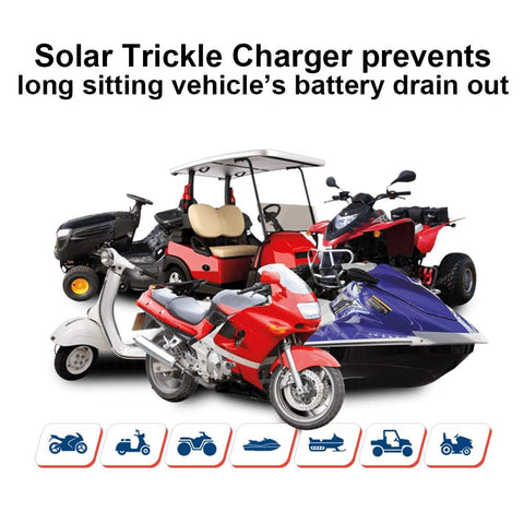 Eco-Worthy charger with SAE cable for quick battery connections.