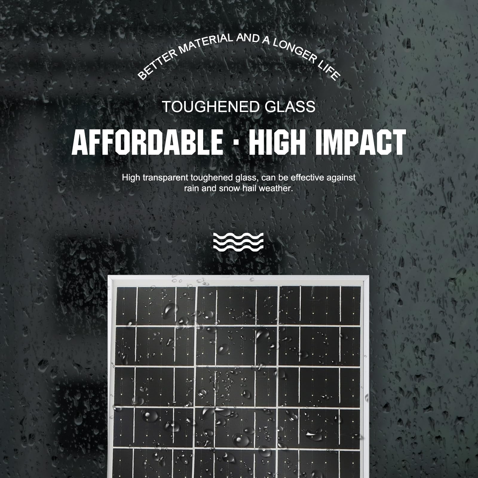 Eco-Worthy 25W compact panel ideal for RV and boat setups