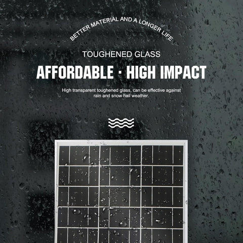 Eco-Worthy 25W compact panel ideal for RV and boat setups