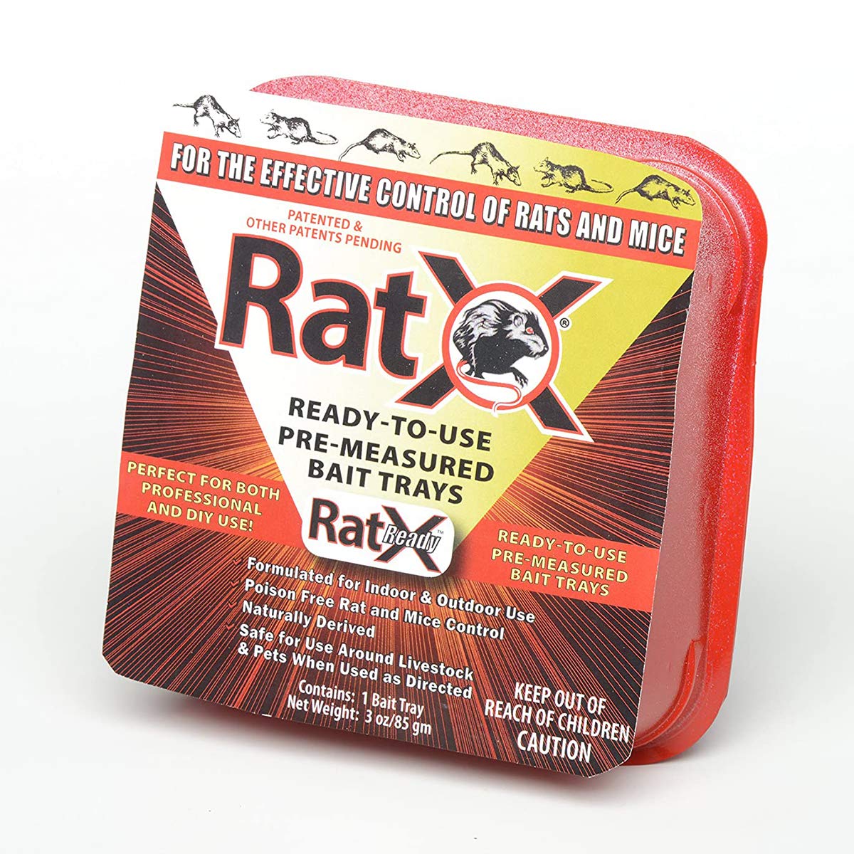 EcoClear RatX tray in barn application for livestock spaces
