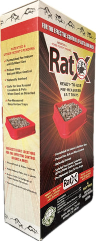 EcoClear RatX trays USA made with naturally derived ingredients