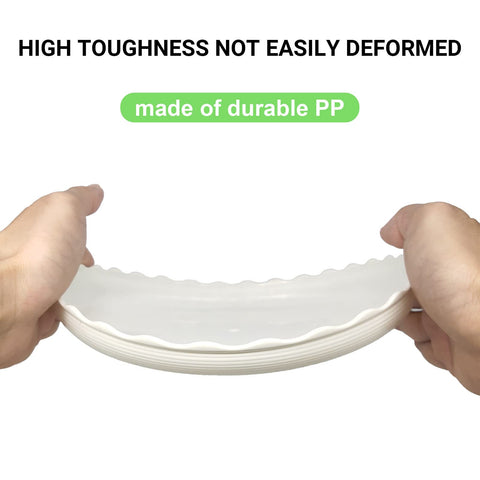 ECOESPTI durable PP plastic plant saucer designed for long-lasting use.