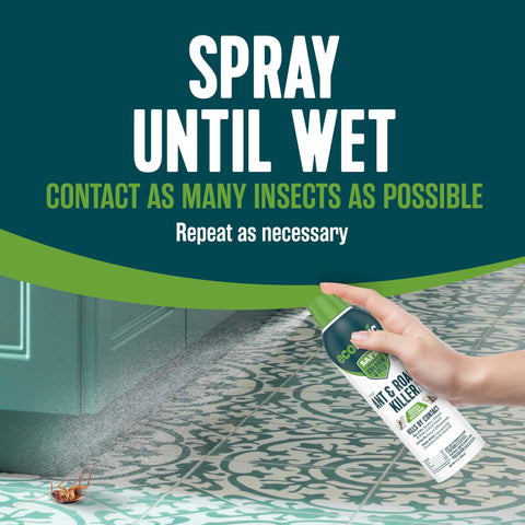 EcoLogic Ant and Roach Killer is safe around kids and pets when used as directed.