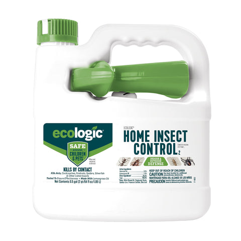 EcoLogic Home Insect Control 64oz bottle for easy indoor pest management.