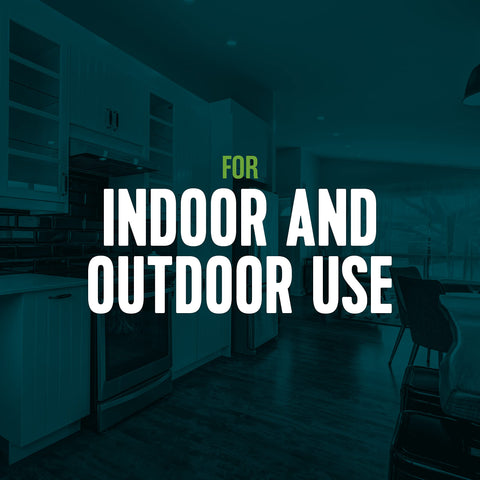 EcoLogic baseboard application targets edges for indoor pest protection.