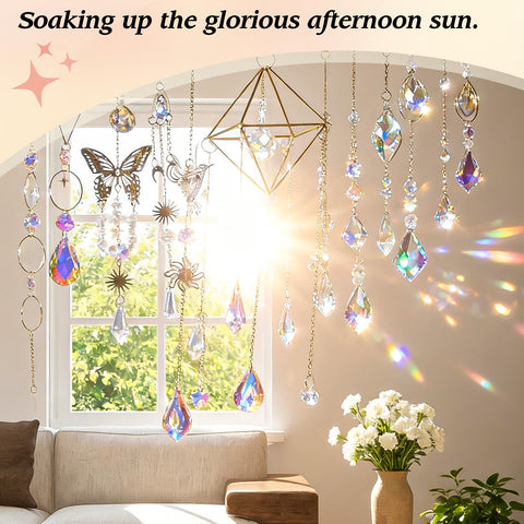 Ecoofor window suncatchers decorate homes with light