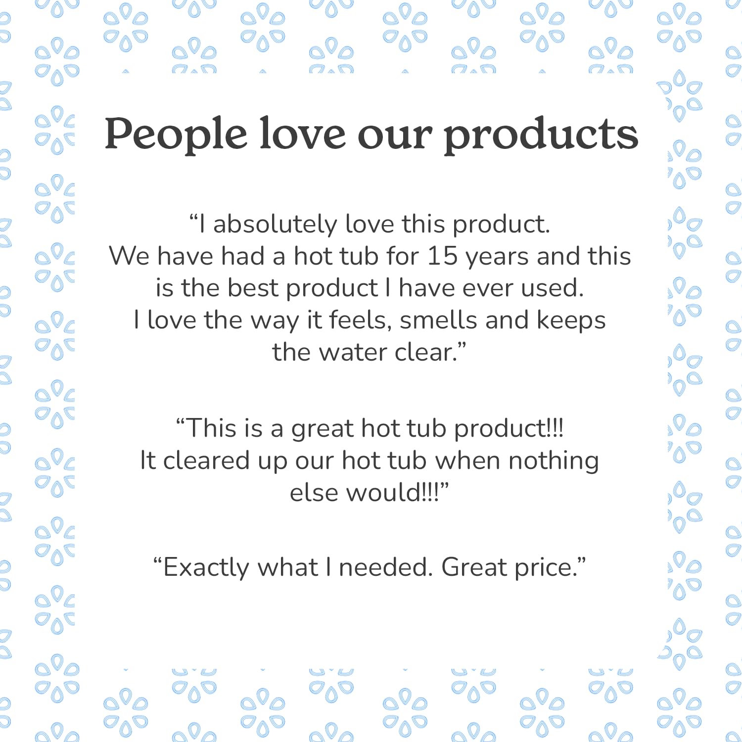 EcoOne brand logo displayed on product packaging for trusted spa care.